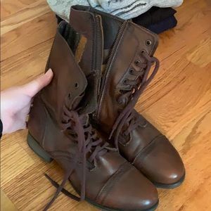 Steve Madden Combat Boots